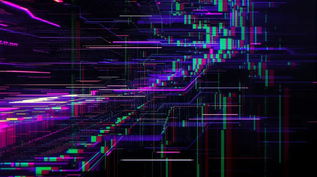 故障艺术视觉实验，赛博朋克感拉满 - 泡泡影院